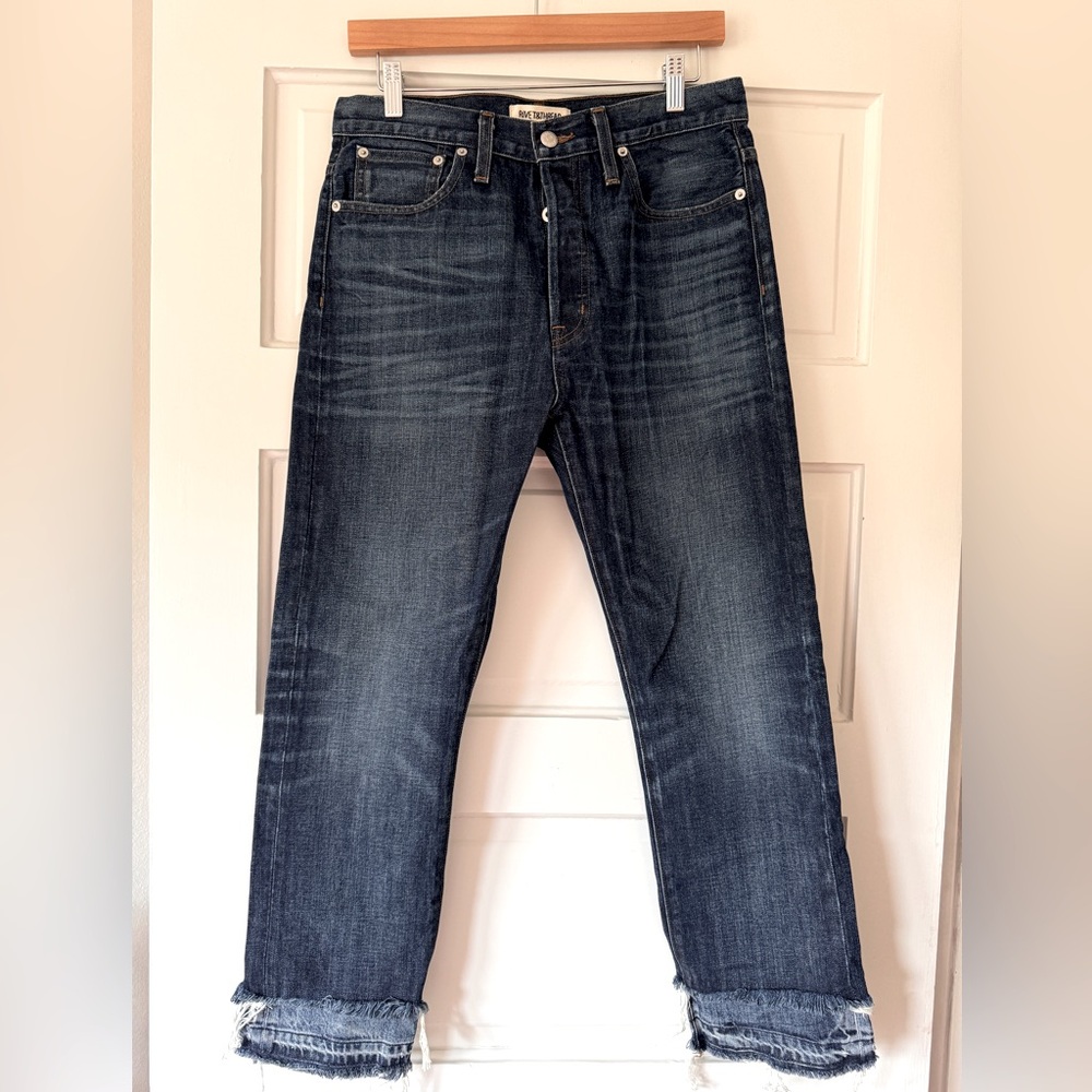 Like New // Rivet & Thread // 100% cotton jeans in size 27